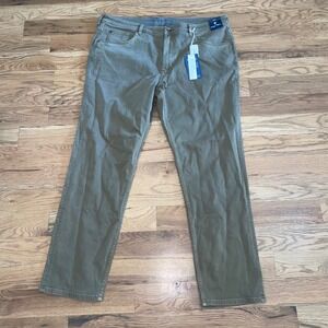 Tommy Bahama Indigo Palms Mens Olive Green Straight Leg Pants 42x32 NWT